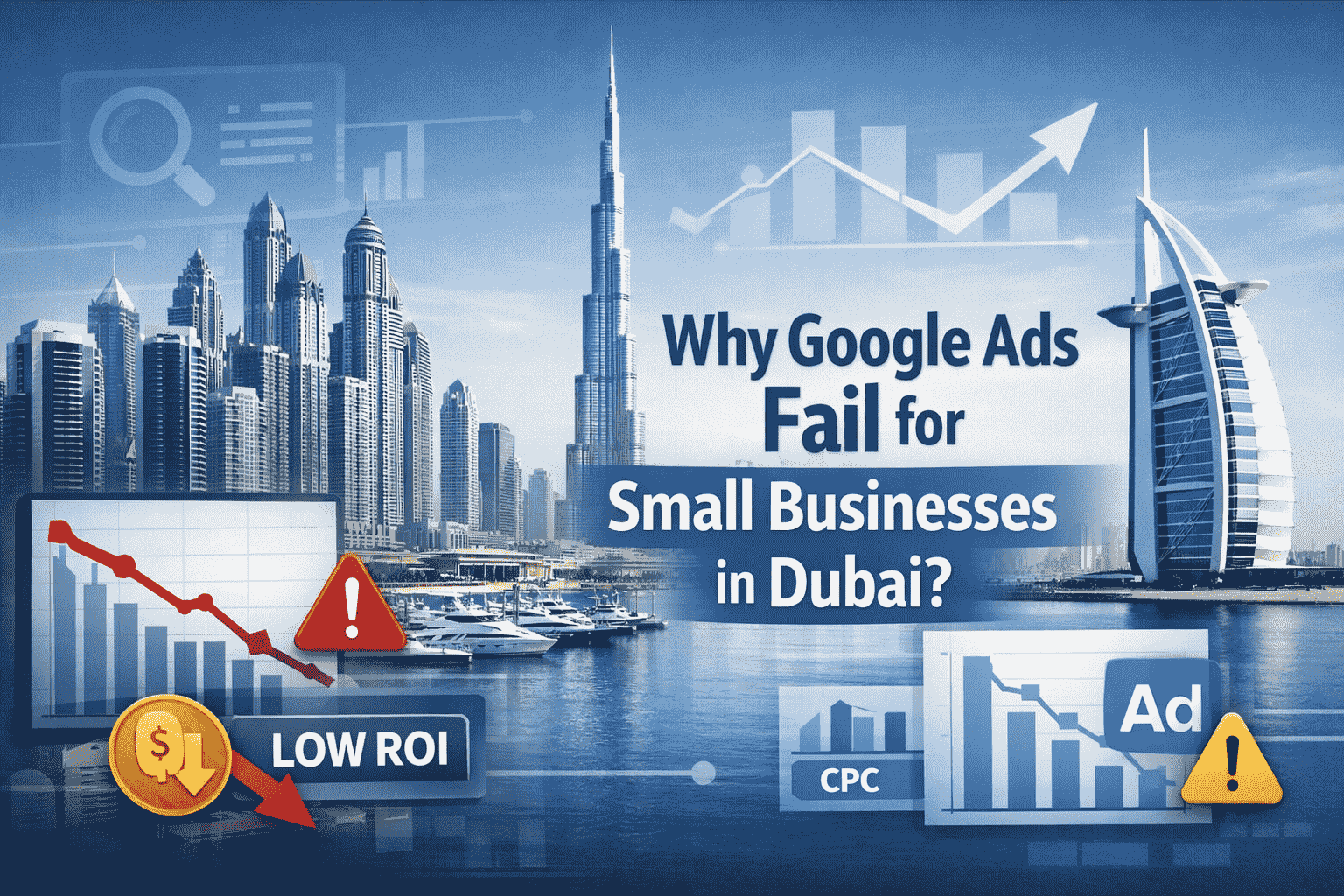 why google ads fail for small business in dubai